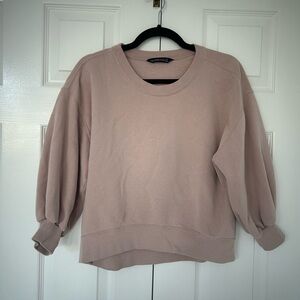 Abercrombie & Fitch Women's Pink Crew Neck Sweater